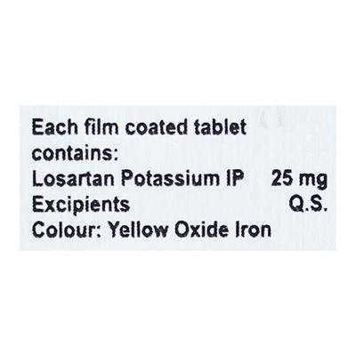 L CARD 25 Tablet 10's - Hypertension-Ang