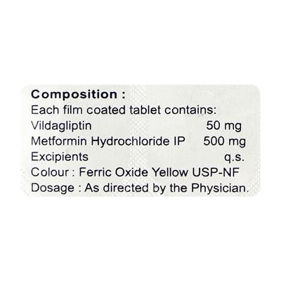 VILDANEX M Tablet 15's - Diabetes-Ant