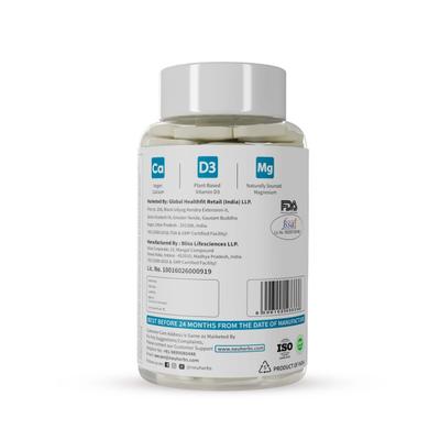 Neuherbs True Calcium With Natural Vitamin D3 Tablets 60's - Multi-Vitamins