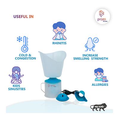 Prozo Plus Vaporizer - Steam Inhaler (Assorted Colours) - Nebulizers / Vaporizer