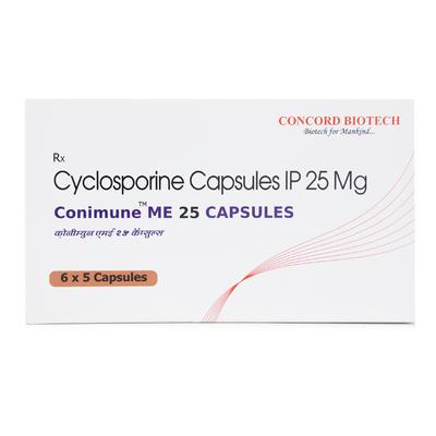 CONIMUNE ME 25mg Capsule 5's - Auto Immune Disease-Imm