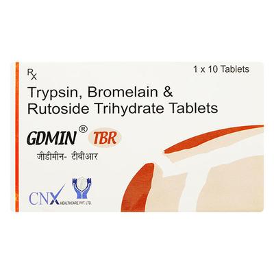 GDMIN TBR 180/96/200 Tablet 10's - Pain relief-Ant