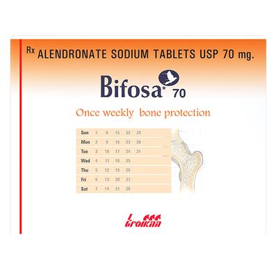 Bifosa 70mg Tablet 4'S - Osteoporosis-Age