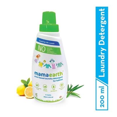 Mamaearth's Plant Based Baby Laundry Liquid Detergent 200 ml - Baby Detergents