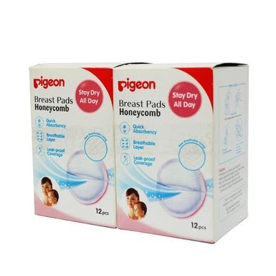 Pigeon Breast Pads Honeycomb Combo 12's - Breast Pads & Shields
