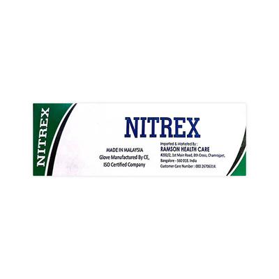 Nitrex Powder Free Examination Gloves (M) 100's - Gloves - S