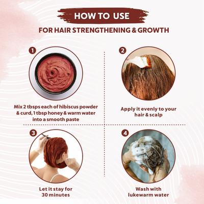 Indus Valley Bio Organic Hair & Skin - Hibiscus 100 gm - Personal Care (Ayush)