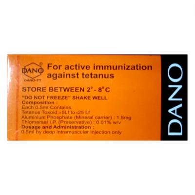 DANO TT INJECTION 0.5ML - Vaccines