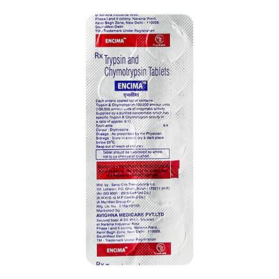 ENCIMA Tablet 10's - Pain relief-Ant