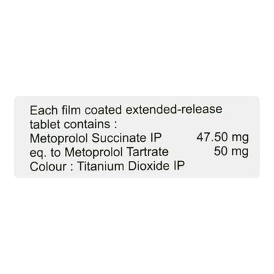 Prolovas Xl 50Mg Tablet 10's - Hypertension-Bet