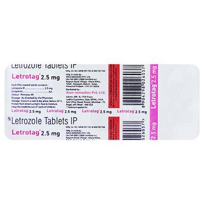 LETROTAG 2.5 Tablet 10's - Cancer Oncology-Hor