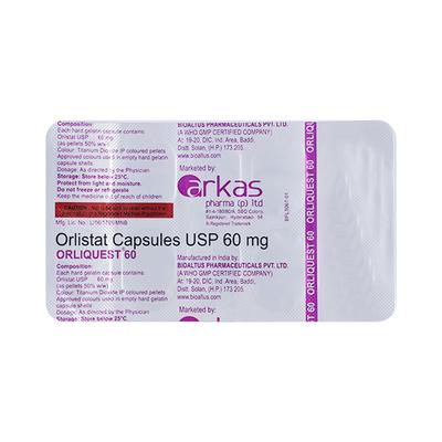 ORLIQUEST 60 Capsule 10's - Obesity