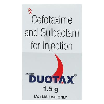 DUOTAX 1.5gm Injection 1's - Bacterial Infections-Cep