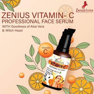Zenius Vitamin C Professional Face Serum 30 ml - Personal Care (Ayush)
