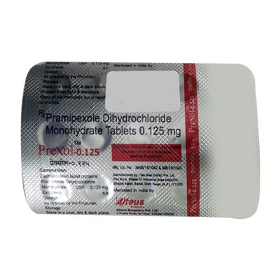 PREXOL 0.125 Tablet 15's - Parkinsonism-Apd