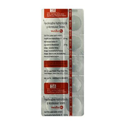 VERKAST FX Tablet 10's - Allergies-Ant