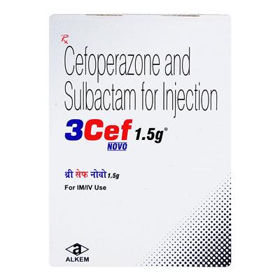 3 Cef Novo 1000/500mg Injection 1'S - Bacterial Infections-Cep