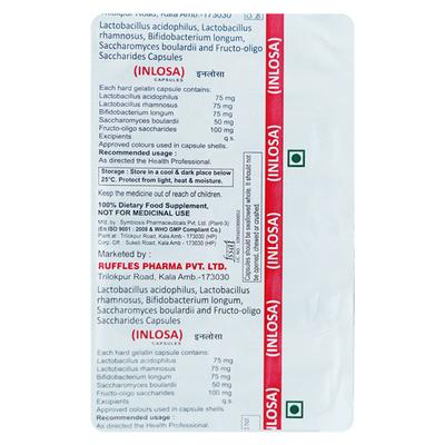 INLOSA Capsule 10's - Diarrhoea-Ant