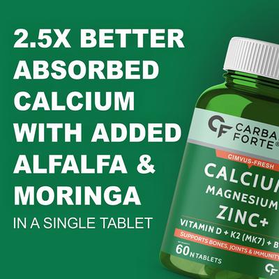 CF Cimvus-Fresh Alfalfa+ Calcium Citrate Malate 1200 mg+ Tablet 60's - Calcium And Minerals