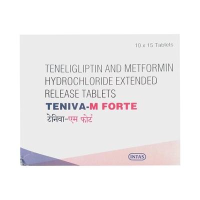 Teniva M Forte Tablet 15'S - Diabetes-Ant