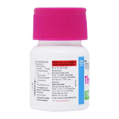 Thyronorm 150mcg Tablet 120'S - Hypothyroidism