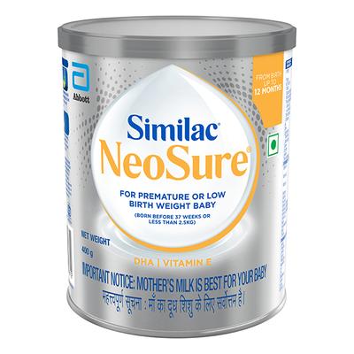 Similac Neosure (From Birth upto 12 months) Powder 400 gm - Tin - Baby And Infant Supplements