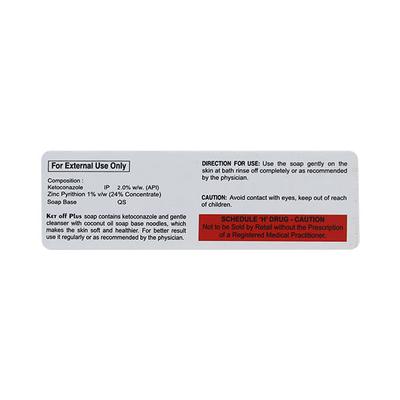 KETOFF PLUS Soap 75gm - Fungal Infections-Tps