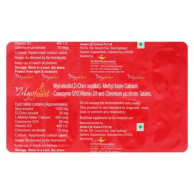 MYOFEAST Tablet 10's - Supplements-Vam