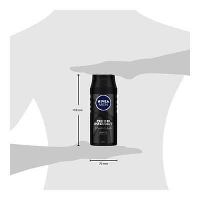 Nivea Men Deep Impact Shampoo - Scalp Clean 250 ml - Shampoos