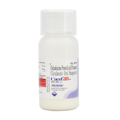 CACEF CV 100 Dry Syrup 30ml - Bacterial Infections-Cep