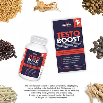 MBDH Wellness Testoboost Capsule 60's - Speciality Medicines