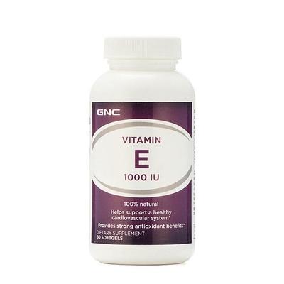 GNC Vitamin E 1000 IU Softgel 60's - Multi-Vitamins