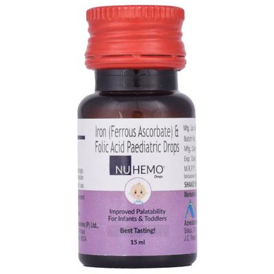 NUHEMO Drops 15ml - Iron Supplement/Anaemia-Vma