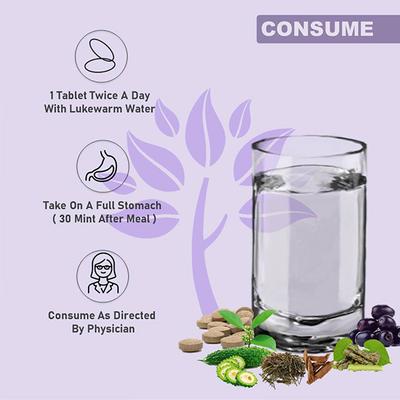 Naturrel Diabetic Care Tablet 50's + Free 10's - Diabetes Care (Ayush)