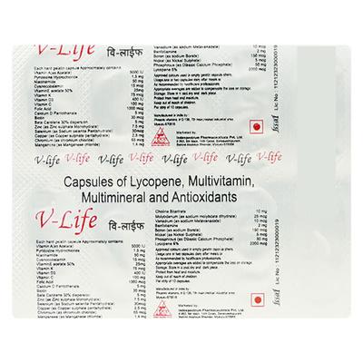 V LIFE Capsule 10's - Supplements-Vam