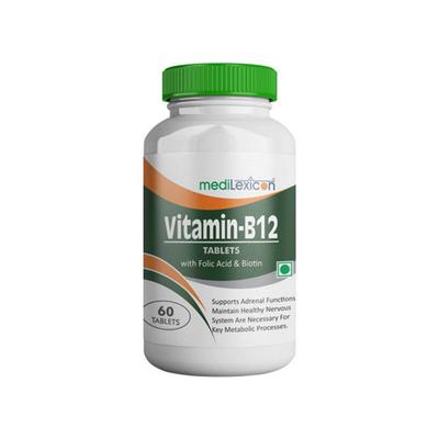 Medilexic Vitamin B 12 Tablet 60's - Speciality Medicine