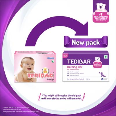 TEDIBAR BATHING Bar 100 gm - Baby Soap