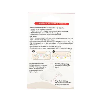 Pigeon Natural Feel Nipple Shield (13 - 16mm Size 2) 2's - Breast Pads & Shields