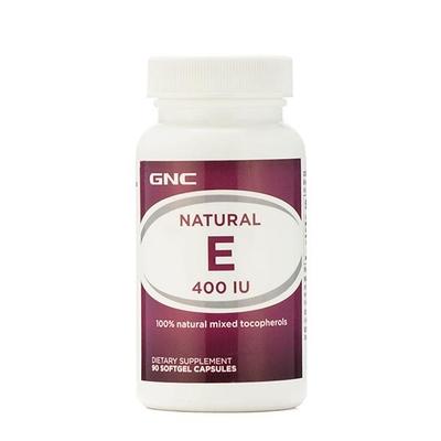 GNC Natural E 400 IU Softgel Capsule 90's - Multi-Vitamins