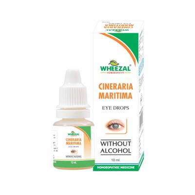 Wheezal Cineraria Martima Eye Drops 10 ml - Homeopathic Drops