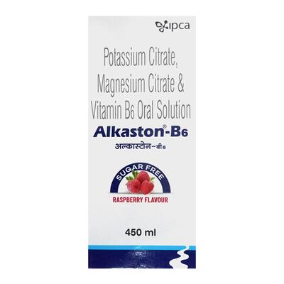 ALKASTON B6 SUGAR FREE RASPBERRY FLAVOUR Oral Solution 450ml - Kidney Disease/Stones-Uri