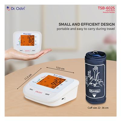 Dr. Odin Digital Blood Pressure Monitor - White (TSB-602S) - Blood Pressure Monitors