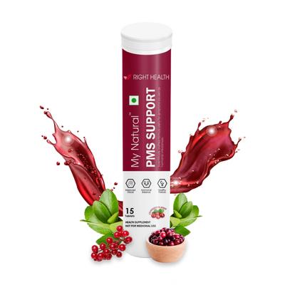 My Natural PMS Support Tablet - Cranberry 15's - Mental Health