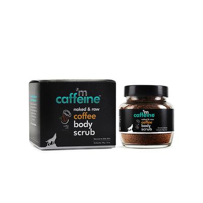 mCaffeine Naked & Raw Tan Removal Coffee Body Scrub 100 gm - Scrubs & Exfoliants