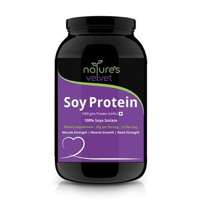 Natures Velvet Soy Protein Powder 300 gm - Health Products
