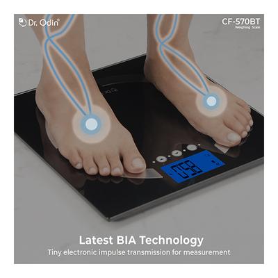 Dr. Odin Body Fat Analyzer - Black (CF-570BT) - Weighing Scale
