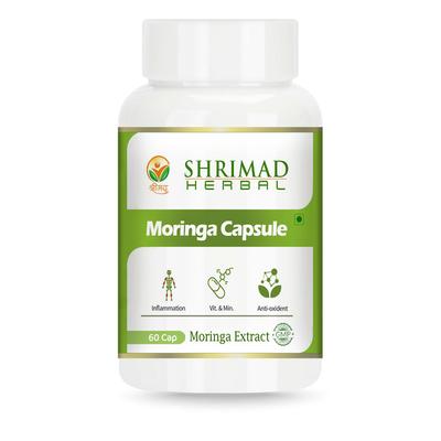 Shrimad Herbal Moringa Capsule 60's - Speciality Medicines