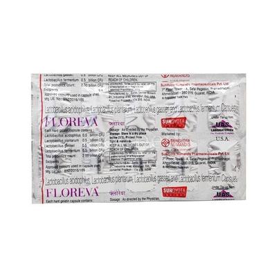 Floreva Capsule 10'S - Diarrhoea-Ant