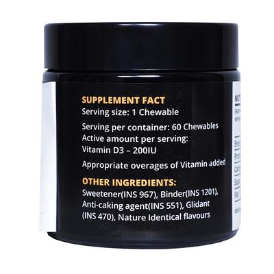 Literal Vitamin-D3 Lozenges - Black Current Flavour 30's - Calcium And Minerals