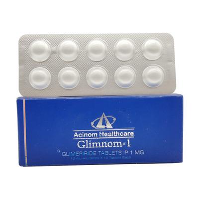 GLIMNOM 1 Tablet 10's - Diabetes-Ant